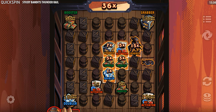 Bonus game with instant payouts