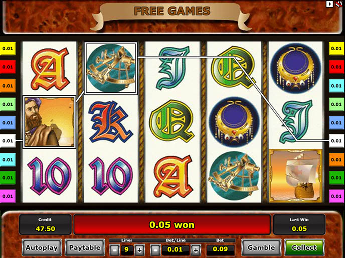 The layout of the field during freespins remains the same