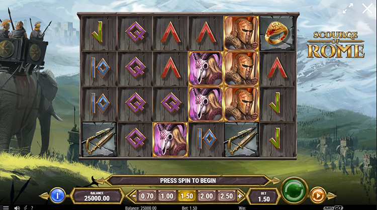 Historical-themed slot machine from Play'n GO